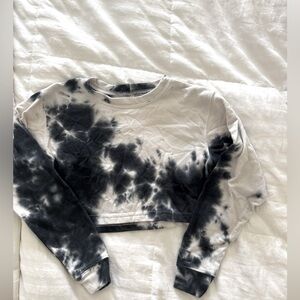 GOOSEBUMPS cropped long sleeve